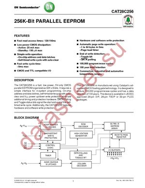 CAT28C256H13A-12 datasheet  